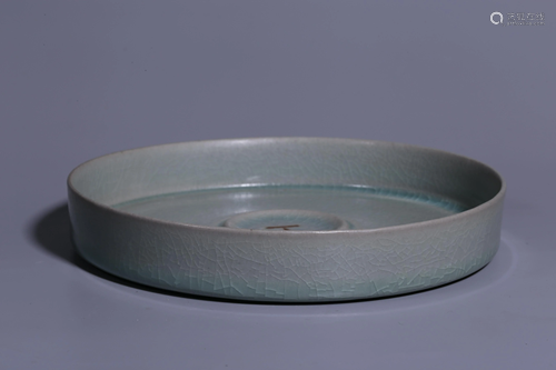 Song Dynasty - 'Ding' Ru Ware Celadon Washer