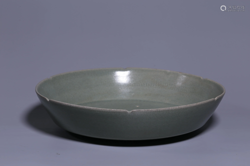 Song Dynasty - Ru Ware Lobed Plate