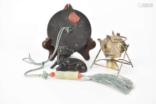 Chinese artefacts, late Qing dynasty and 20th century compri...