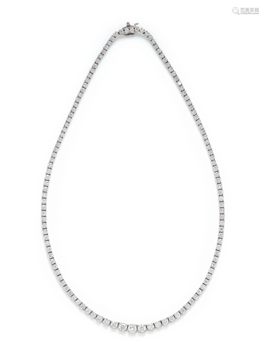 DIAMOND RIVIERE NECKLACE