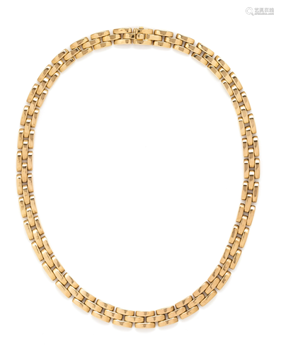 CARTIER, YELLOW GOLD 'MAILLON PANTHÃˆRE'