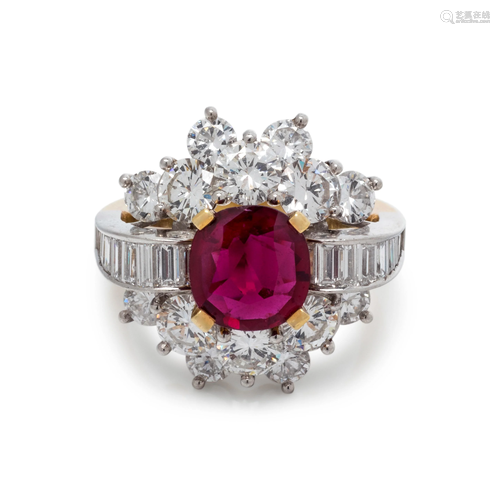 RUBY AND DIAMOND RING