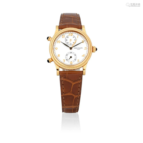 Patek Philippe. A lady's fine 18K gold manual wind