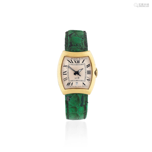 Bedat & Co. A lady's 18K gold automatic wristwatch Ref: