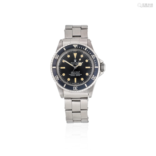 Rolex. A stainless steel automatic bracelet watch