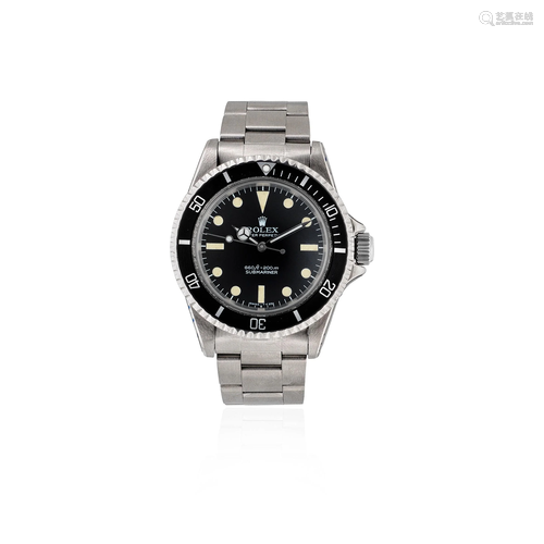 Rolex. A stainless steel automatic bracelet watch