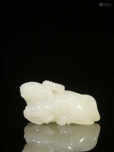 Hetian White Jade Ornament