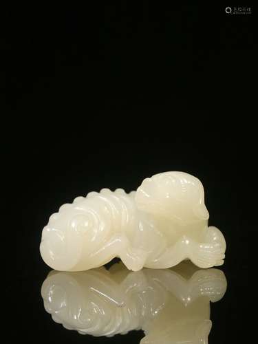 Hetian White Jade Ornament