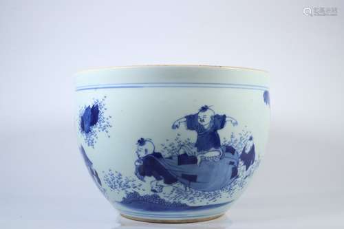 Blue-and-white Jar