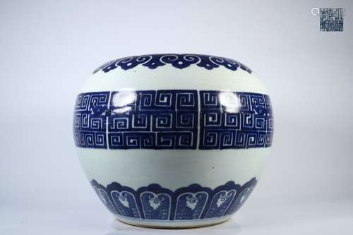 Blue-and-white Pot