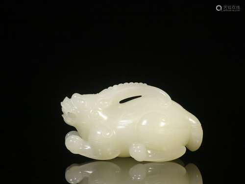 Hetian White Jade Ornament