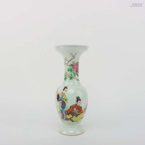 Famille Rose Vase