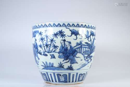 Blue-and-white Jar