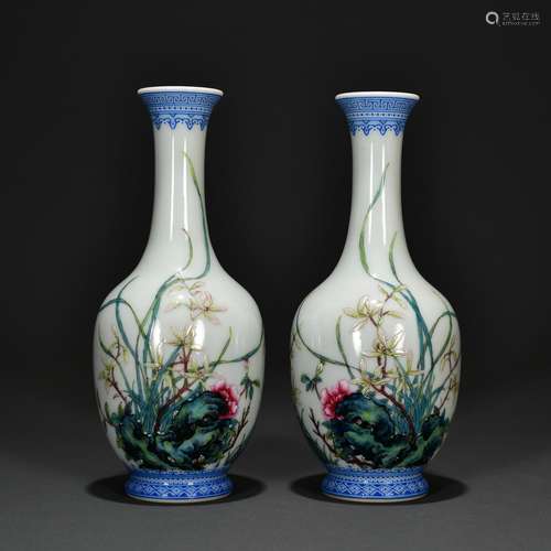 Enamel Vases