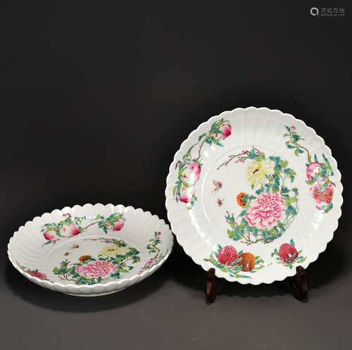 Famille Rose Plates