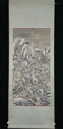 Vertical Painting by Zhang Daqian