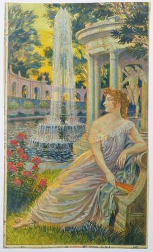 GRASSET Eugène (Lausanne 1845 Sceaux 1917) (D'après) - [Femm...