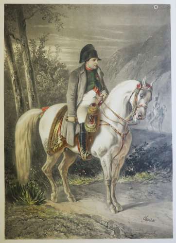 NAPOLÉON À CHEVAL - 