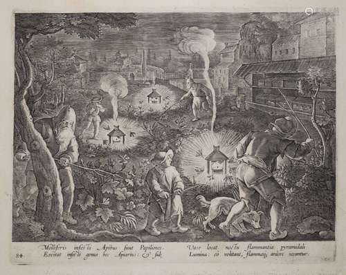 STRADANUS Jan van der Straet, dit (d'après) (Bruges 1536 Flo...