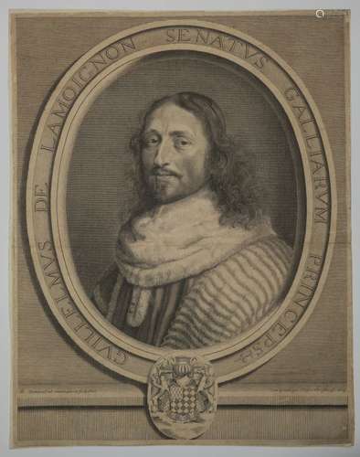 NANTEUIL Robert (Reims 1630 1678) - Portrait de 