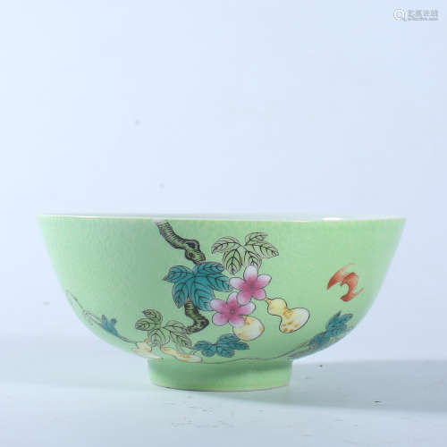 Qing Dynasty Qianlong pastel bowl