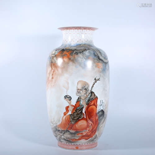 Lantern bottle with pastel character story pattern of the Re...