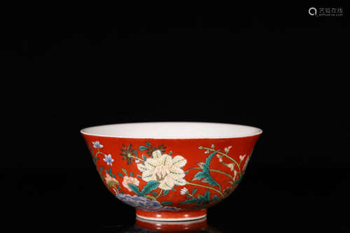 Fencai flower bowl