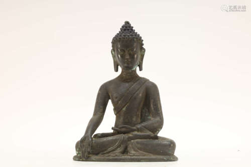 Bronze Sakyamuni Buddhist Figure