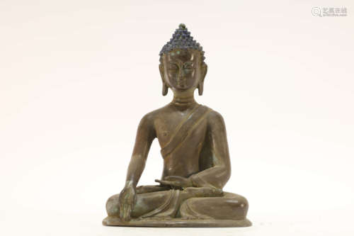 Bronze Sakyamuni Buddhist Figure