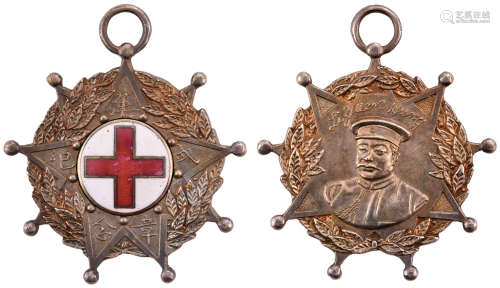 民國時期 黎元洪 紅十字 紀念勳章