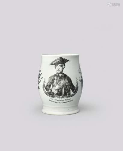 PRINCE FERDINAND DE BRUNSWICK Rare tasse en porcelaine de Lo...