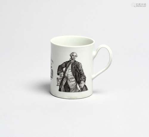 L'ADMIRAL BOSCAWEN ET LA CAPTURE DE LOUISBOURG Une tasse rar...