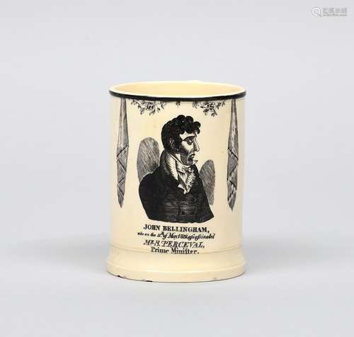 11 MAI 1812 : ASSASSINAT DE SPENCER PERCEVAL Une tasse greno...