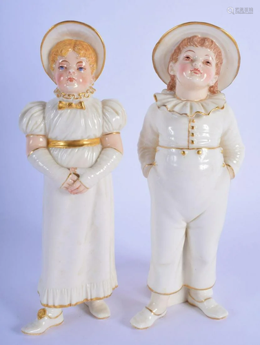 Royal Worcester 'Kate Greenaway' sugar sifters modelled