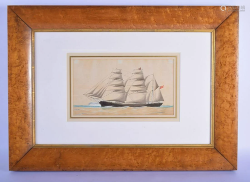 European School (18th/19th Century) Watercolour, Ship