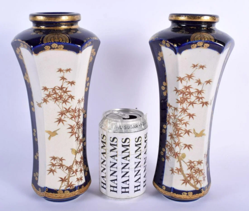 A PAIR OF LATE 19TH CENTURY JAPANESE MEIJI PERIOD