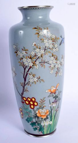 A LATE 19TH CENTURY JAPANESE MEIJI PERIOD CLOISONNE