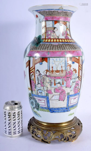 A LARGE EARLY 20TH CENTURY CHINESE CANTON FAMILL…