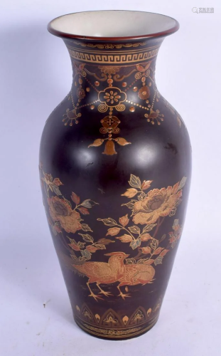 AN UNUSUAL 19TH CENTURY JAPANESE MEIJI PERIOD LACQUERED