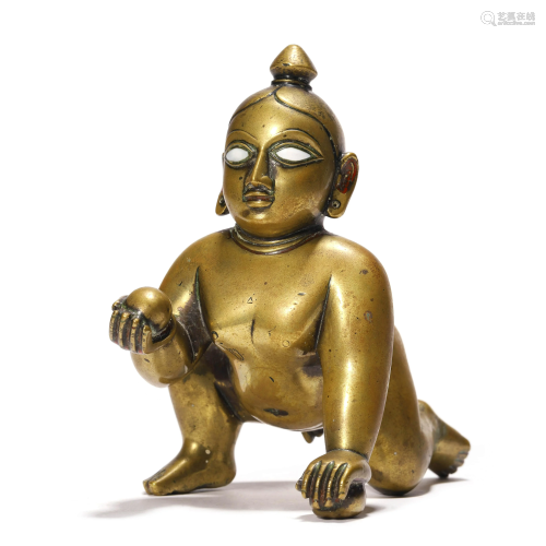 A Bronze Gilt Figure