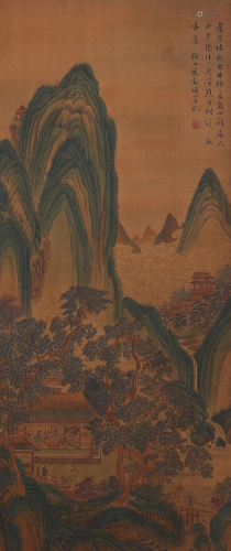 A Chinese Painting Signed Wen Zhengming