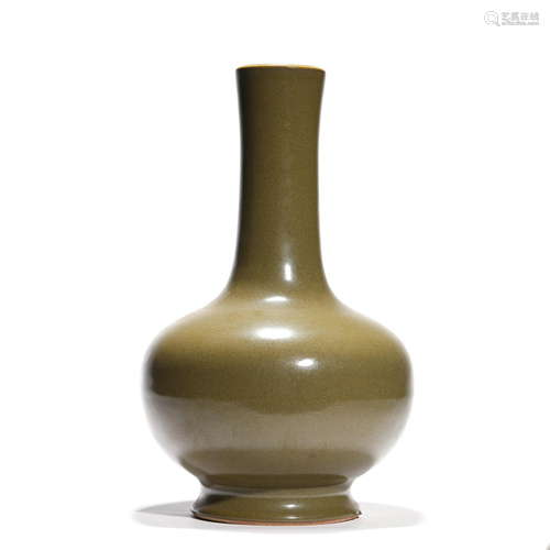 A Teadust-Glaze Bottle Vase