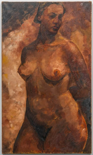 Jozef MEES (1898-1987) Nude, 1940. Oil on canvas.