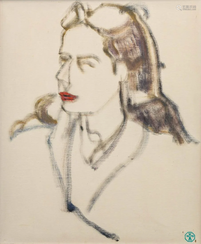Karel VAN VLAANDEREN (1903-1983) an abstract portrait