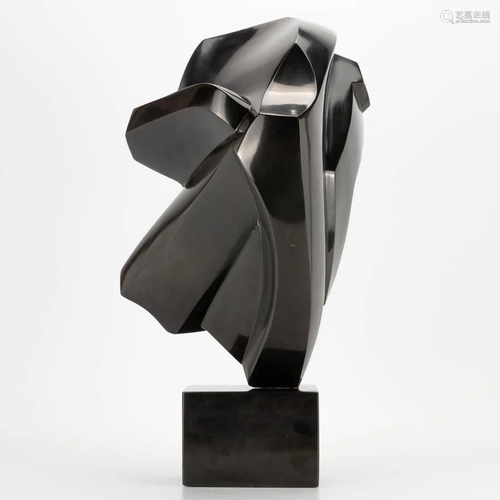 Gerrit GERMONPRe (1939-2017) a sculpture made of black