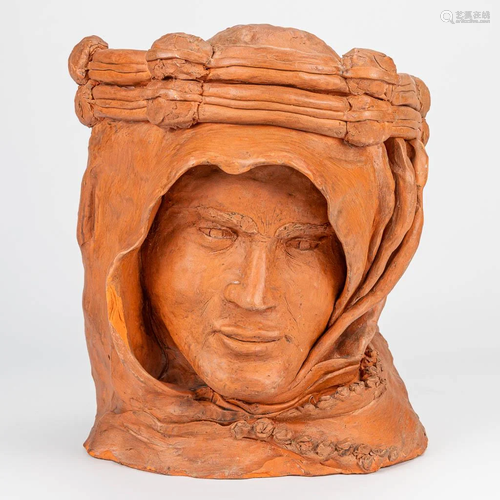 Guy HENDRICKX (XX) a bust 'Lawrence of Arabia' made of