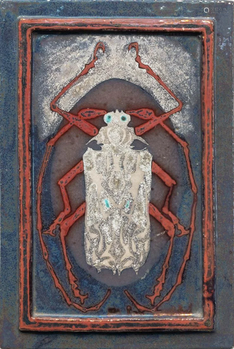 Rogier VANDEWEGHE (1923-2020) A beetle, a ceramic