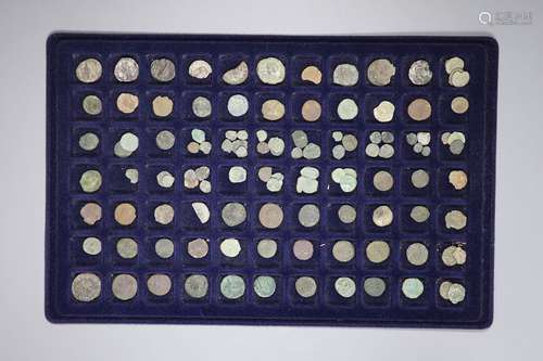 A large collection of Roman AE coinage found in Sussex, incl...