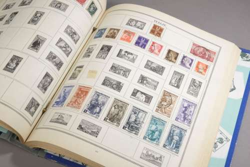 Un album de timbres Le Galilée (très incomplet, timbres pric...