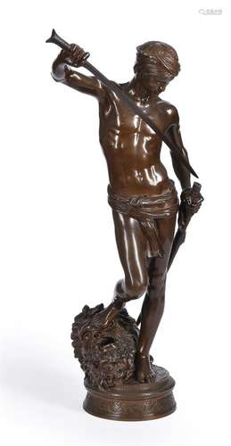 MARIUS-JEAN-ANTONIN MERCIÉ (FRENCH, 1845-1916), A BRONZE FIG...